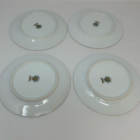 Lot 4 VTG Noritake China Nanette 6-3/8 Bread Dessert Plates #683 Japan - Picture 3 of 6